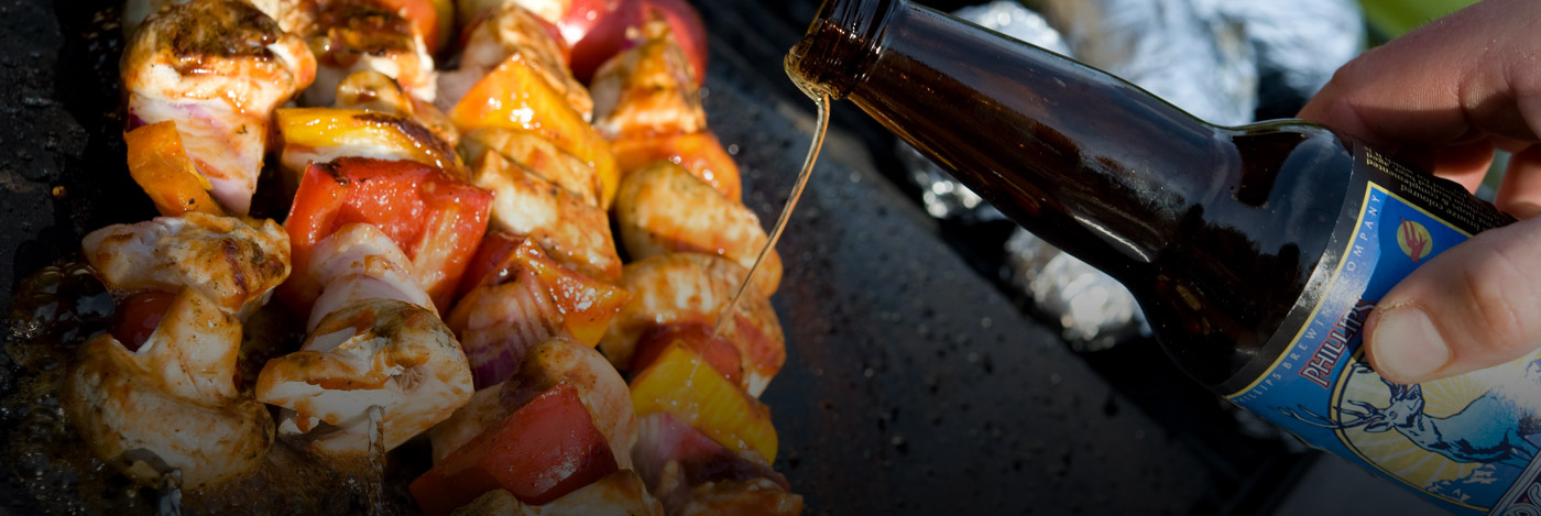 Delicious food being grilled on a Grill Stone