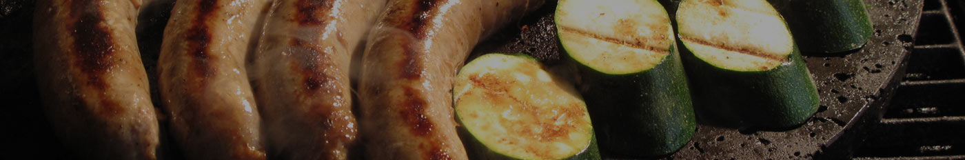Image of food being grilled